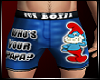Papa smurf boxers