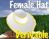 Female Hat Derivable