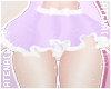 ❄ Ruffle Skirt Purple