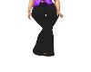 pantalon noir femme