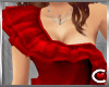 *SC-Fiorella Dress Red