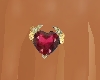 !S!Ruby Heart~Horns Ring