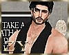 ZY: Black Bath Towel V1