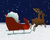 christmas sleigh scene