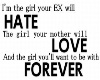 ~RE~ Hate Love Forever