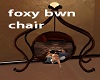 Foxy Browns Chair swing