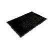 Long Pile Rug Black