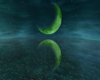 green ocean moon