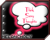 Sexy Thoughts Sticker