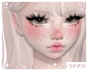 ♡ natural freckles