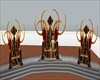 Steampunk villa throne