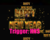 Happy New Year Particles