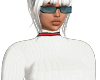 Turtle neck W striped