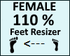 Feet Scaler 110%