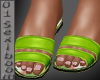 (X)F_green sandals