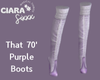 That 70' Purple Boots