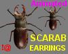 !@ Scarab earrings anim