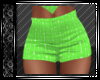 Lime Arrow Shorts