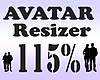 Avatar Scaler 115% / M