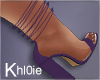 K claire purple heels