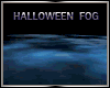 Blue halloween fog