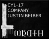 [W] COMPANY JUSTIN BEIBE