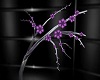 purple flower branch