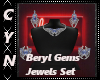 Beryl Gems Jewels Set