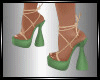Dione Green Heels