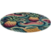 Tropical area rug 01