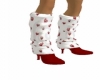 heart boots with legging