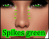 Green Spikes Piercing