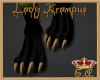 Lady Krampus Paws