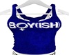 STEM Boyish Tank Blue