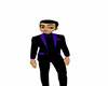 Black n Purple Suit