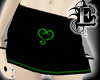 DCUK Green Heart Skirt