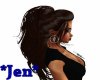 Long Brown Updo