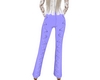 pant bleu lilas