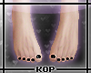 [KOP] Bare Feet Black