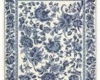 blue  vintage rug
