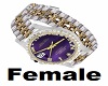 Rollie PurpDiamondGold F