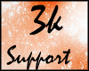 3k Support sticker
