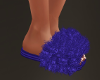 Fuzzy Slippers Purple