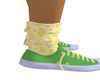 Green Shoes Duck Socks