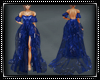Elegant Ball Gown Blue