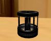 Black end table