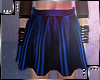 Blue Disco Skirt