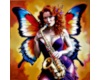 Jazz sax woman portrt 02