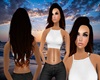 ~Black&Orange Hair~