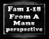 From a mans perspective